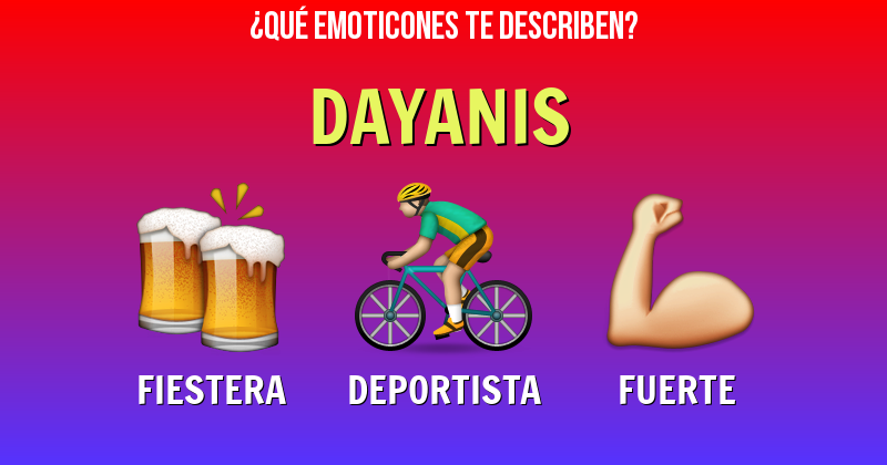 Que emoticones describen a dayanis - Descubre cuáles emoticones te describen
