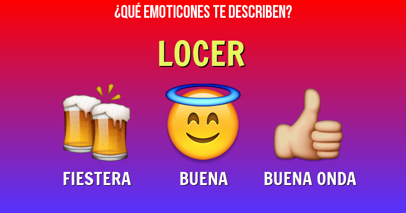 Que emoticones describen a locer - Descubre cuáles emoticones te describen