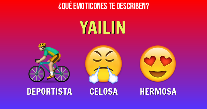 Que emoticones describen a yailin - Descubre cuáles emoticones te describen