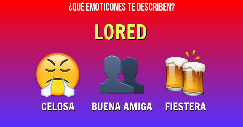 Que emoticones describen a lored - Descubre cuáles emoticones te describen