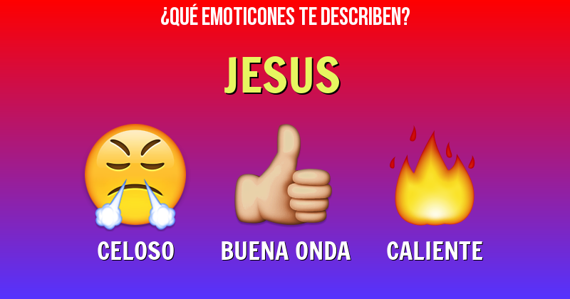 Que emoticones describen a jesus - Descubre cuáles emoticones te describen
