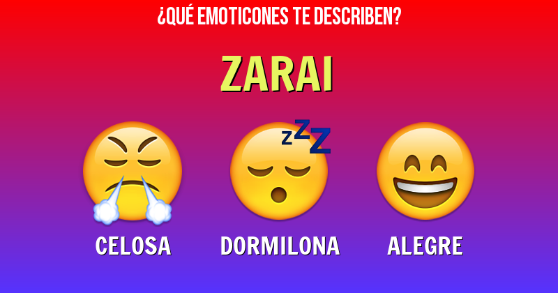 Que emoticones describen a zarai - Descubre cuáles emoticones te describen