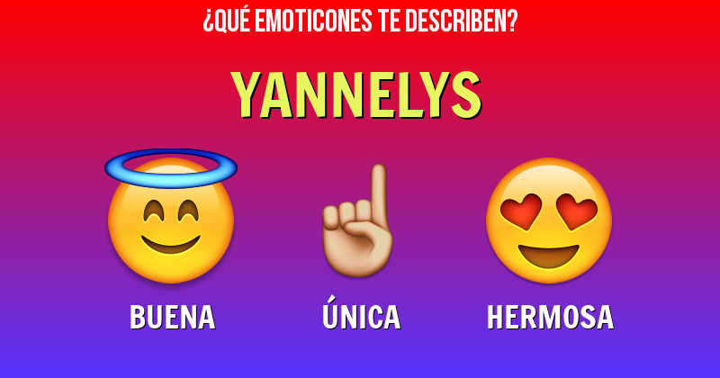 Que emoticones describen a yannelys - Descubre cuáles emoticones te describen