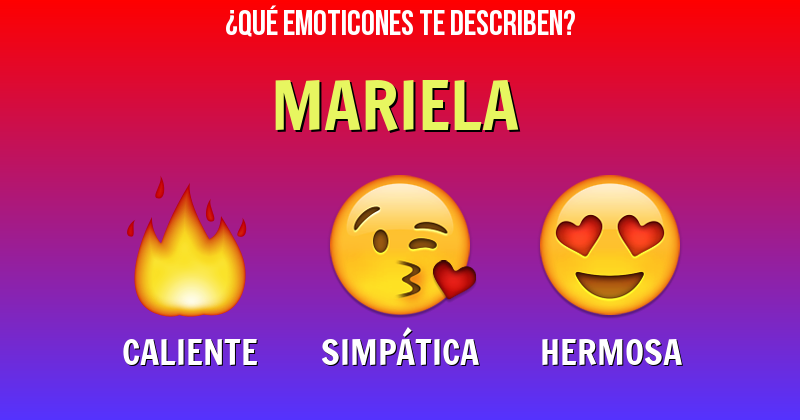Que emoticones describen a mariela - Descubre cuáles emoticones te describen