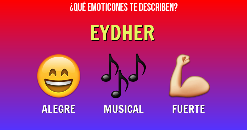 Que emoticones describen a eydher - Descubre cuáles emoticones te describen