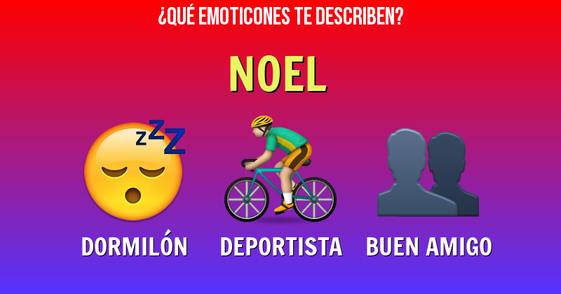 Que emoticones describen a noel - Descubre cuáles emoticones te describen