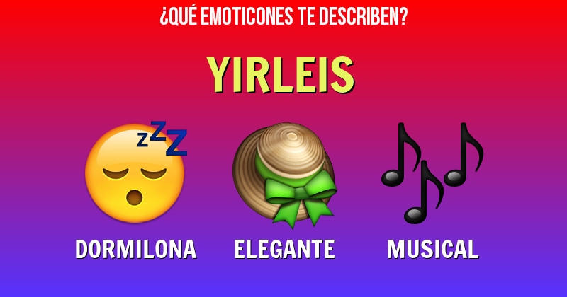 Que emoticones describen a yirleis - Descubre cuáles emoticones te describen