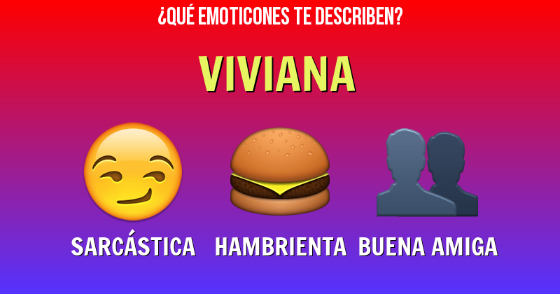 Que emoticones describen a viviana - Descubre cuáles emoticones te describen