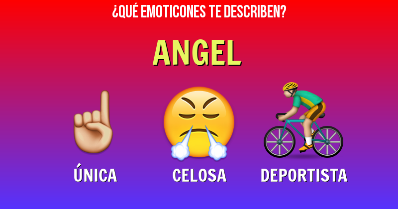 Que emoticones describen a angel - Descubre cuáles emoticones te describen