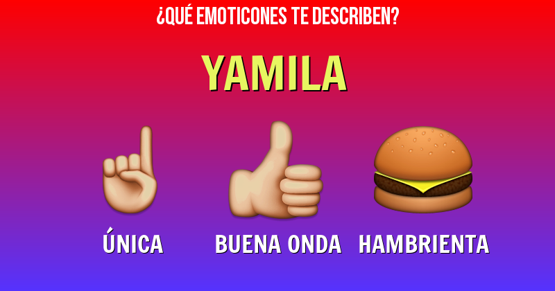 Que emoticones describen a yamila - Descubre cuáles emoticones te describen