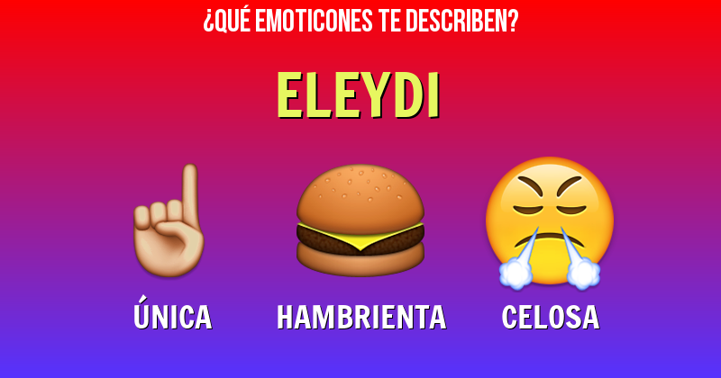 Que emoticones describen a eleydi - Descubre cuáles emoticones te describen