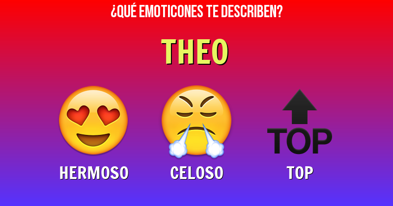 Que emoticones describen a theo - Descubre cuáles emoticones te describen