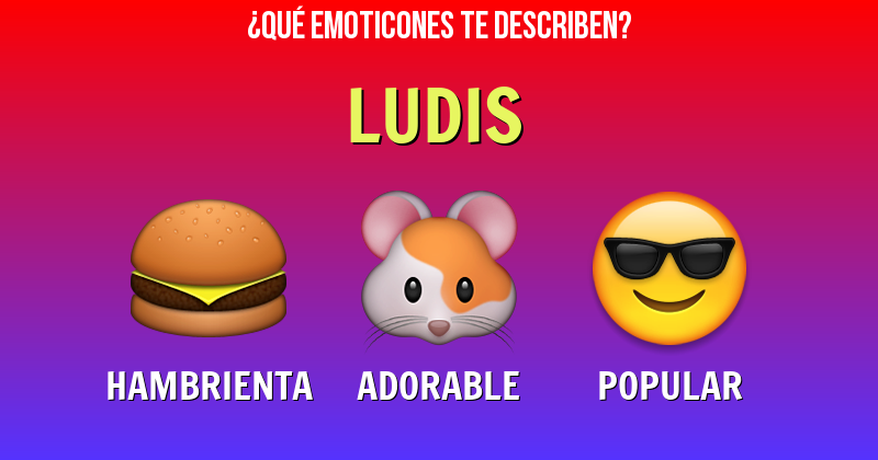 Que emoticones describen a ludis - Descubre cuáles emoticones te describen