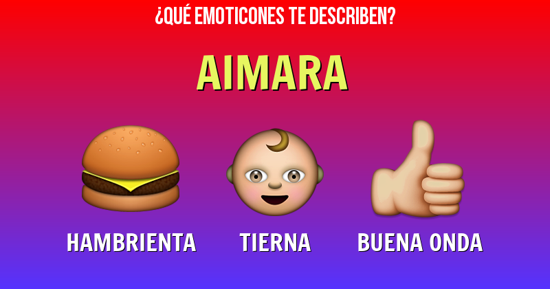 Que emoticones describen a aimara - Descubre cuáles emoticones te describen