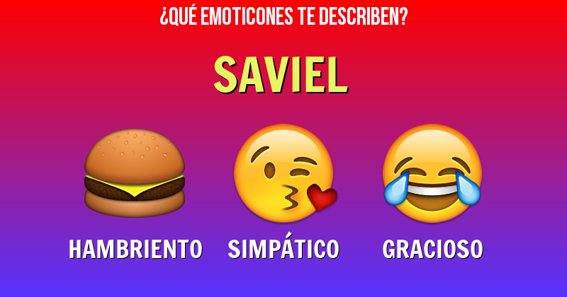 Que emoticones describen a saviel - Descubre cuáles emoticones te describen