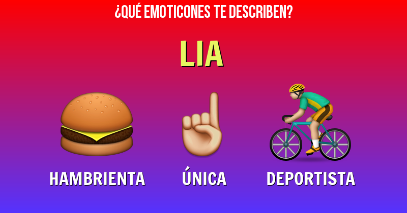 Que emoticones describen a lia - Descubre cuáles emoticones te describen