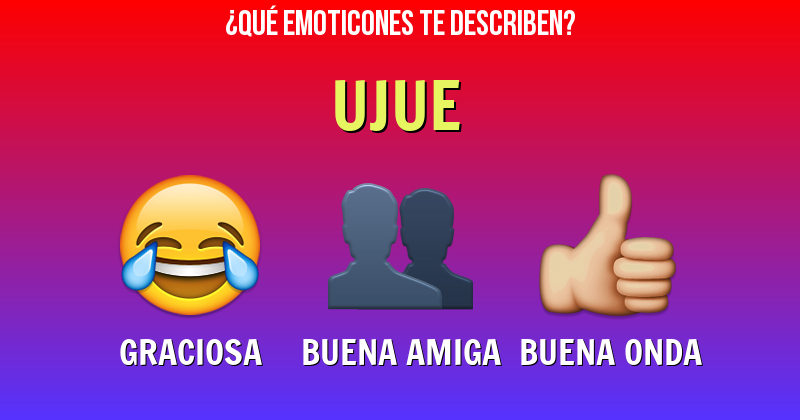 Que emoticones describen a ujue - Descubre cuáles emoticones te describen