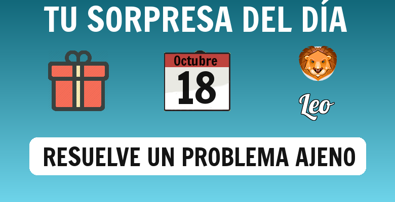 Sorpresa del día para: Leo - Descubre la tuya!