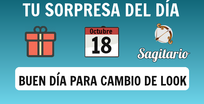 Sorpresa del día para: Sagitario - Descubre la tuya!